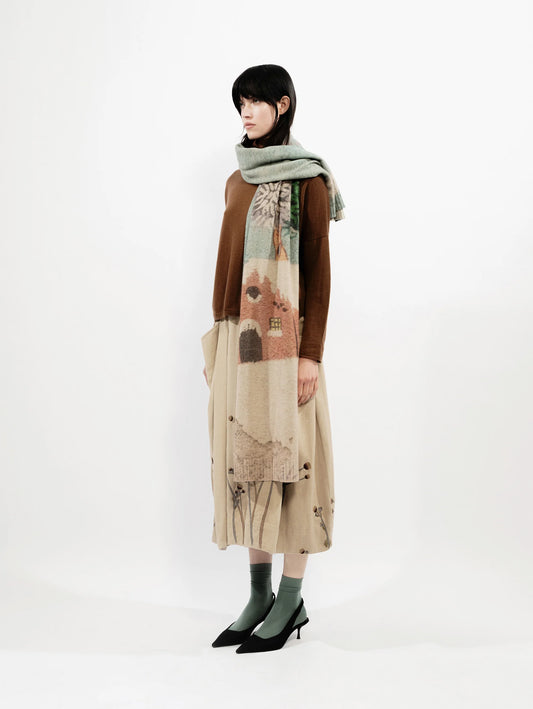 Lina cashmere/wool scarf