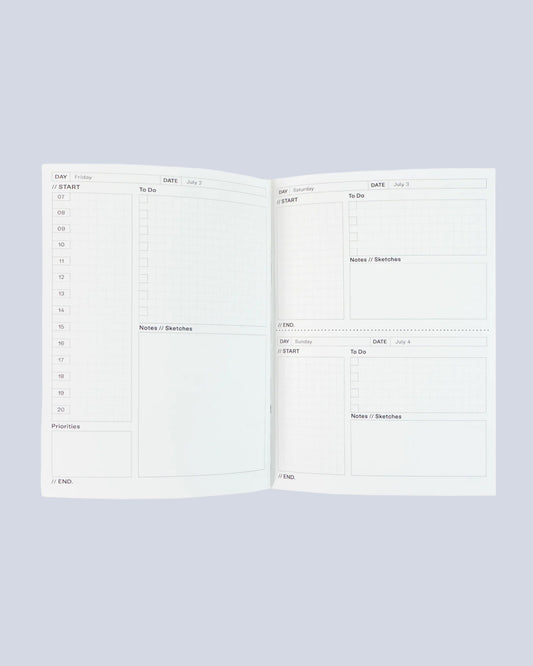 Dagskalender for 2027 - A5 - Mixer