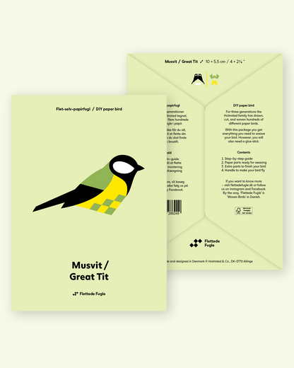 Flet selv fulg - Musvit