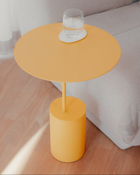 Rundt sidebord