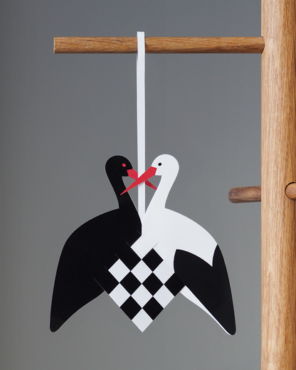 Flet selv fulg - Stork