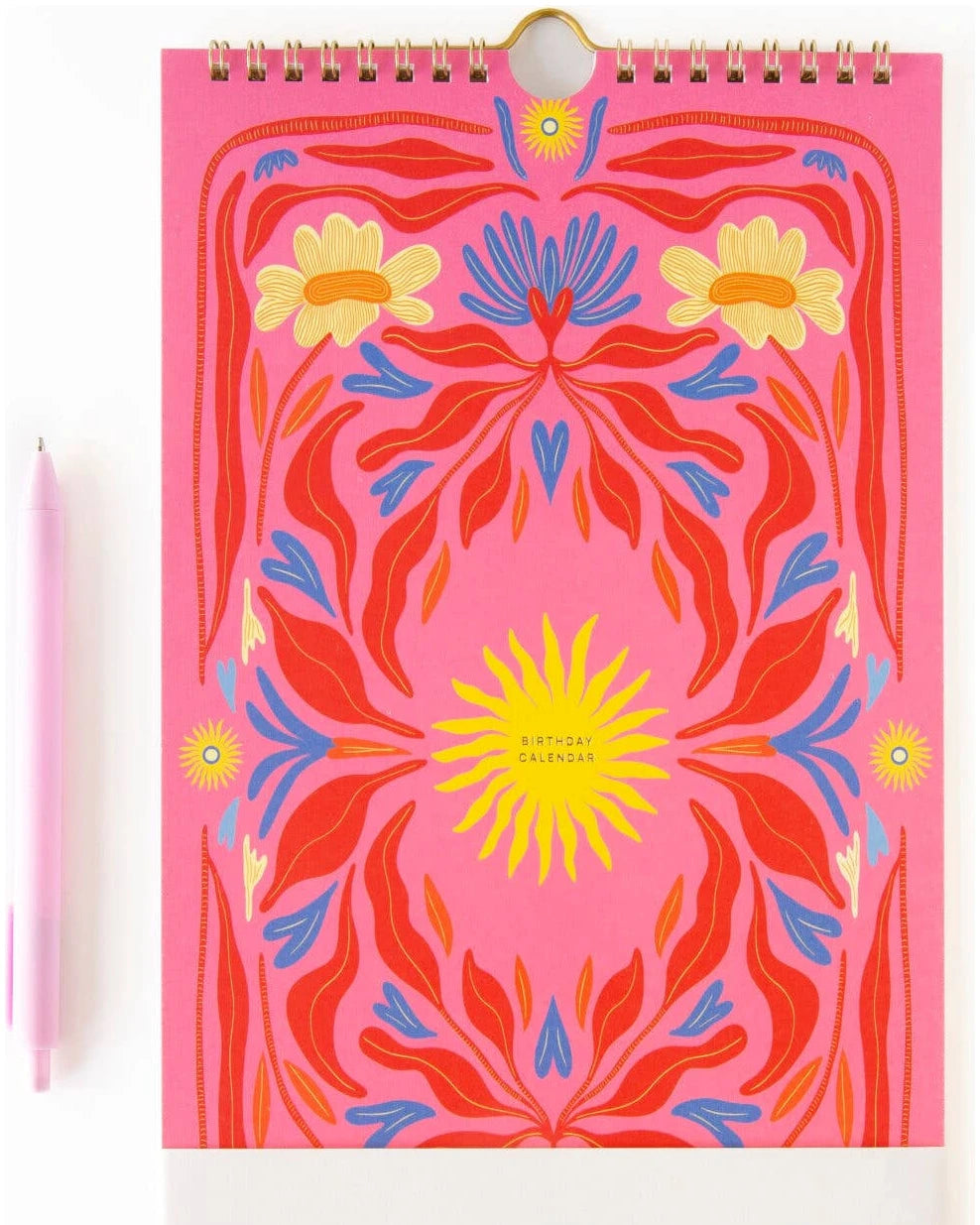 Fødselsdagskalender - sun pink